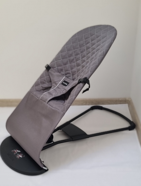 Neoriginální potah na lehátko Babybjörn – Antracitový