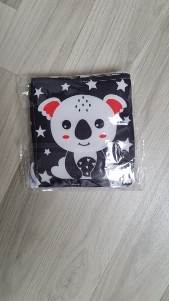 Kontrastní knížka, senzorická, oboustranná, Aipinaqi - Koala